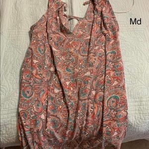 Multi-colored tank top